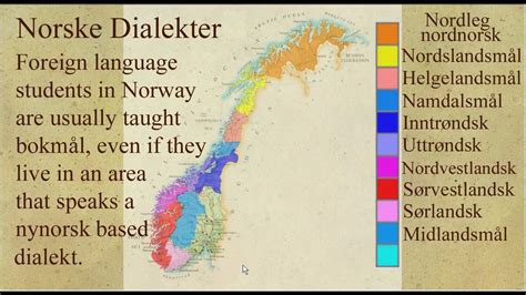 Norwegian Dialects Explained Norske Dialekter Youtube