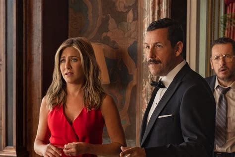 Netflixs Murder Mystery Review A Fine 90 Minutes Of Entertainment