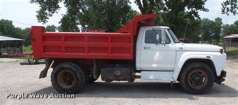 1977 Ford F700 Dump Truck In Princeton Mo Item Ev9212 Sold Purple Wave