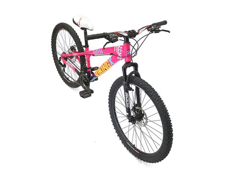 Bicicleta Vikingx Tuff Montagem Infantil V Rosa Cicles