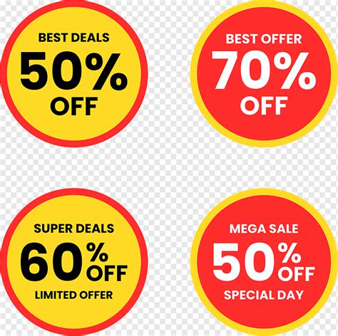 Sale Diskon Label Sign Sticker Design Promo Promotion Deals