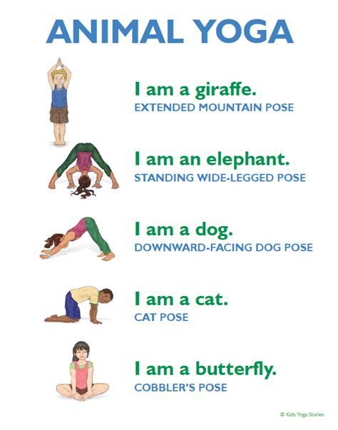 Kids yoga can help counteract these pressures faced by children. Simple Yoga Sequences for Kids - Kids Yoga Stories