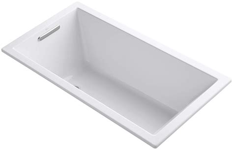 Most traditional soaking bathtubs will come with clawed feet. KOHLER K-1130-0 Underscore 5-Foot Acrylic Bath, White ...