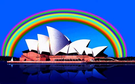 Opera House Rainbow By Optilux On Deviantart