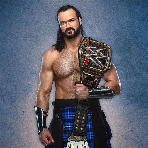 Wrestler Drew Mcintyre Leads The Celeb Battle Cry For A Rangers Victory
