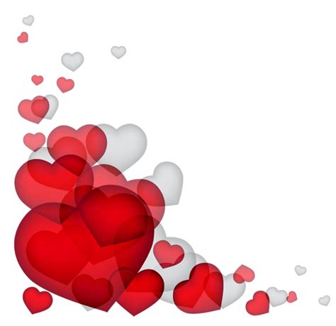 Transparent Hearts Decor PNG Clipart | Gallery ...