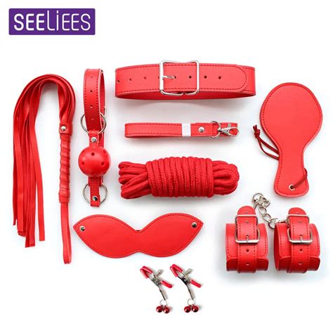 bdsm bondage adult game sex bandage nipple clamps sex tools kit leather bedroom fun restraint