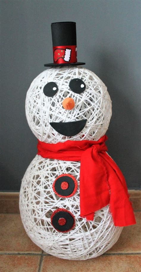 Total 108 images como hacer un muñeco de nieve con globos y estambre