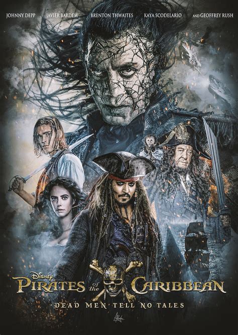Pirates Of The Caribbean Dead Men Tell No Tales By Visutox On Deviantart