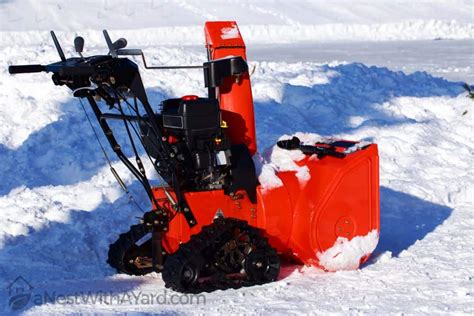 Track Snow Blowers Vs Wheel Snowblowers 2023 A Nest With A Yard
