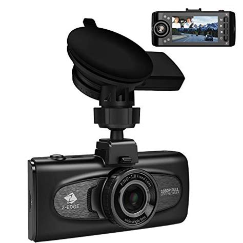 Uber Dual Dash Cam Z Edge F1 27″ Lcd Front And Inside Car Camera