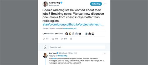 andrew ng lior pachter and gary marcus twitter joust on ai radiology synced