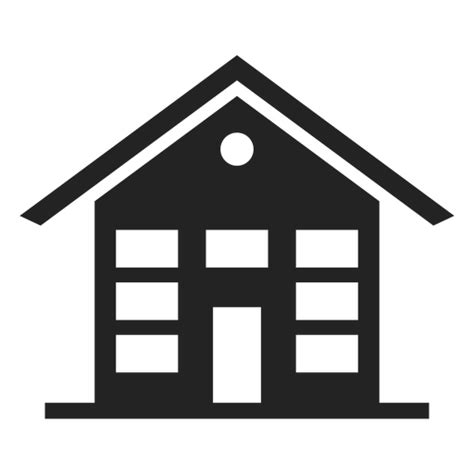 Download Three storey house black icon - Transparent PNG & SVG ...
