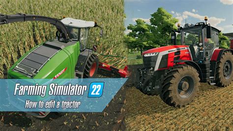 How To Edit A Tractor On Farming Simulator 22 Tractor Workshop