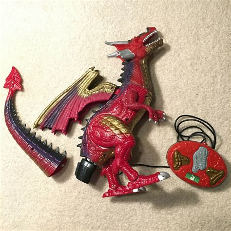 Animal Planet Jasman Remote Control Red Gold Purple Dragon Toygood For