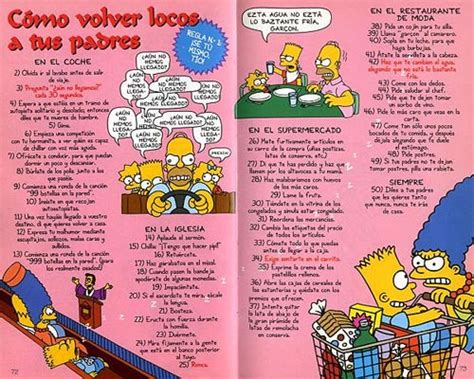 La Guía Para La Vida De Bart Simpson Ion Litio