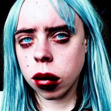 Billie Eilish As An Horror Neckbeard Stable Diffusion Openart