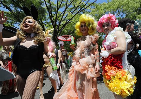 thousands march in tokyo pride parade supporting lgbt visibility