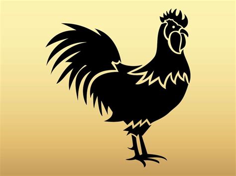If you're searching for free svg files for cricut or silhouette: Rooster Silhouette Clip Art Vector Free For | Rooster ...
