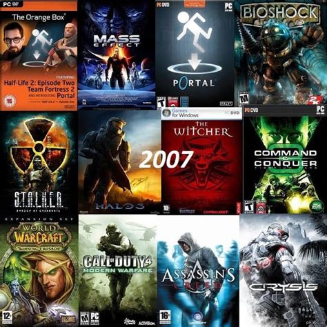 2007 Releases What A Year Rgaming