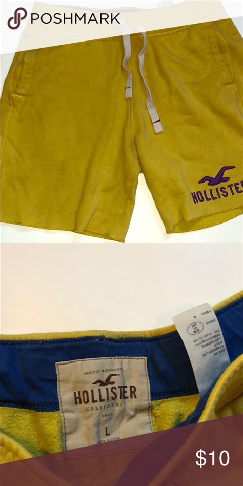 Hollister Yellow Shorts L