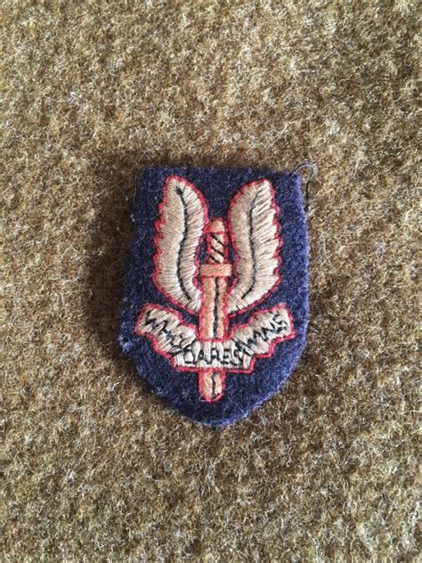 War Department Militaria Original Sas Beret Badge