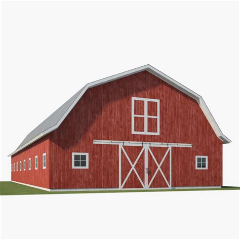 3d Barn Model Turbosquid 1715851