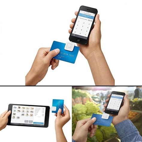 An iphone cradle that turns into a credit card terminal with a card swiper, an integrated thermal receipt printer, a mini pos system that links into a. Credit Card Reader Square Magnetic Chip Mobile Machine Iphone Ipad Android Mini #Square # ...