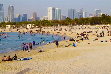 Must Visit To Beautiful Al Mamzar Beach Local Dubai Tours