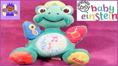 Baby Einstein Musical Plush Turtle Nursery Rhyme Learning Toy For