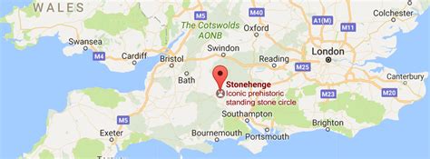 Where Is Stonehenge Map Map Of Stoney Lake