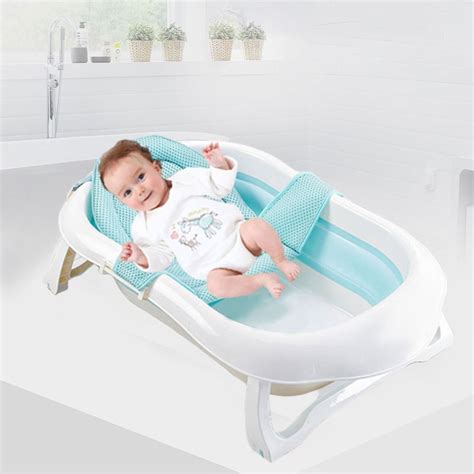 The space saving design makes it easy to store and convenient to use at home or when traveling, encouraging more shared bath time moments. Baby Folding BathTub - Not sold in stores