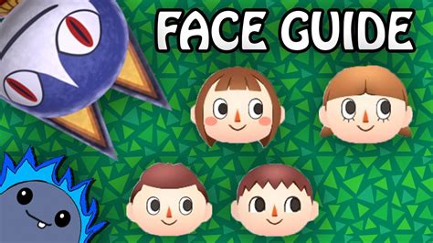 Maybe you would like to learn more about one of these? COMPLETE FACE GUIDE - Animal Crossing: New Leaf - YouTube