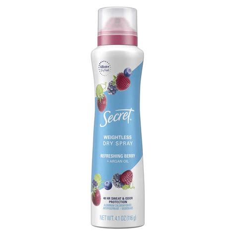 Antiperspirant Dry Spray Refreshing Berry Secret