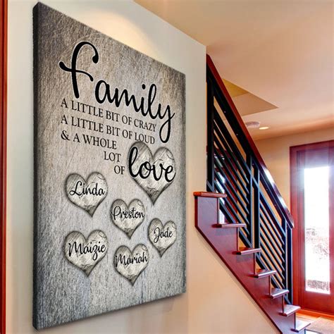 Personalized Canvas Wall Art New Home New Beginning New Memories