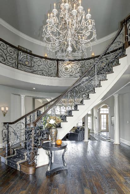 Stair railing staircases handrails for indoor outdoor banister steps adjustable stairs metal stainless steel exterior steps outside hand railings instantrail kit, 80 x 90 cm (silver). .silver color stairs, ornate balusters white wrought iron ...