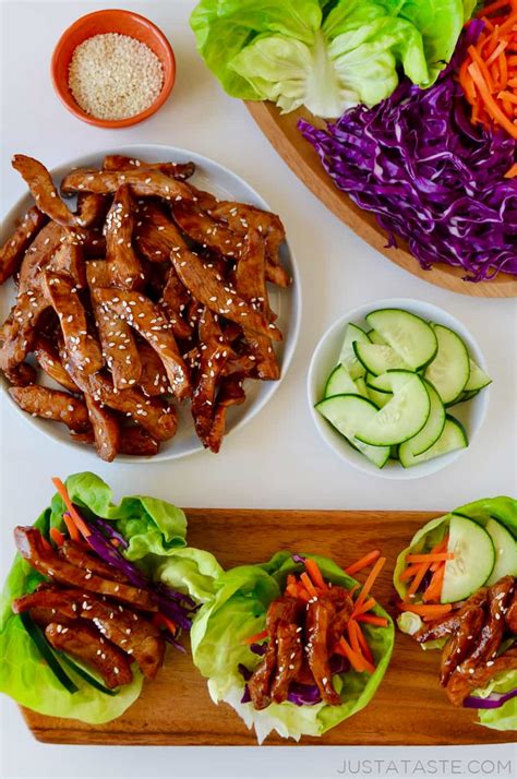 Chinese Chicken Lettuce Wraps Just A Taste