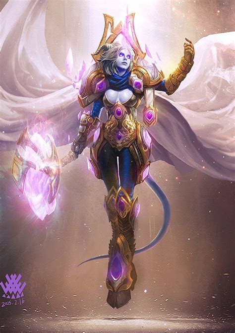 Draenei Paladin Wow Draenei World Of Warcraft Game Warcraft Art Warcraft Legion Warcraft