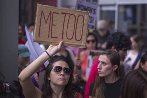 Photos Hundreds In Hollywood March Against Sexual Harassment Kqed