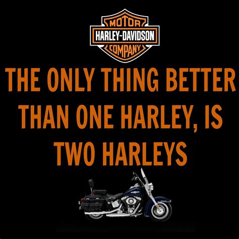 The Only Thing Better Than One Harley Is Two Harleys