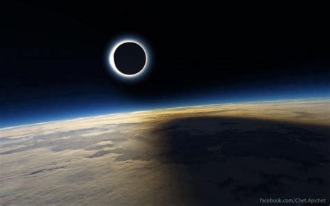 Occupy Outer Space View Of Solar Eclipse From International Space Station