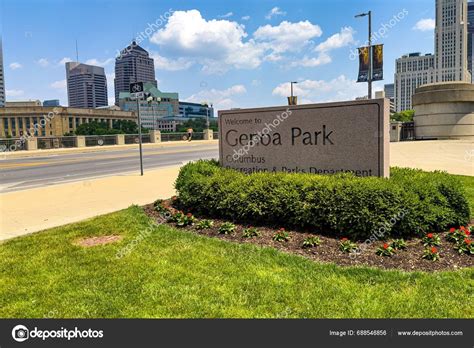 Genoa Park Columbus Ohio Columbus Usa June 2023 Stock Editorial Photo