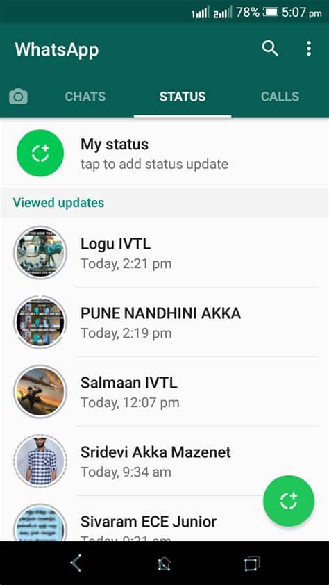 All the contacts listed under the visited section are random. Whatsapp Status File - Why Surf Swim