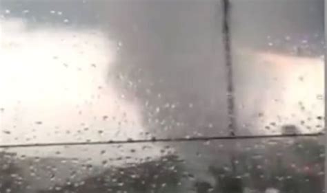 The footage, which appears to be taken from the. Amsterdam tornado: Shocking video shows 93mph tornado rip ...