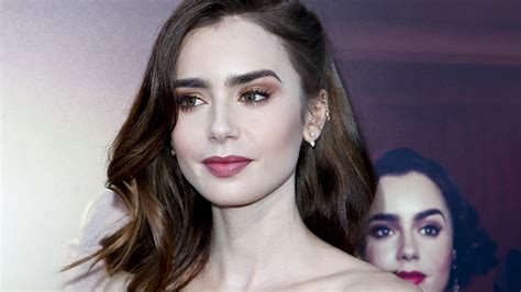 lily collins shows off natural freckles on instagram stylecaster
