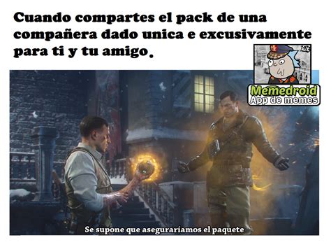 Call of duty is a realistic and immersive game that challenges players to improve their skills. Top memes de cod zombies en español :) Memedroid