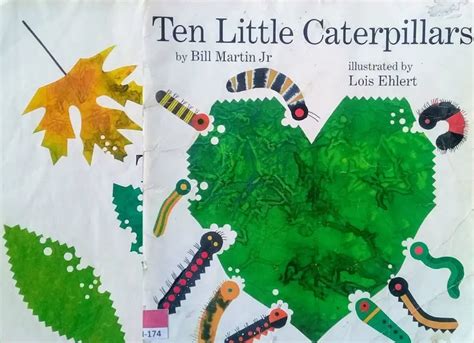 Ten Little Caterpillars Hardcover By Bill Martin Jr Quran Mualim