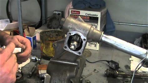 Solid Axle C1 1962 Corvette Steering Gear Box Rebuild Part 3 Youtube