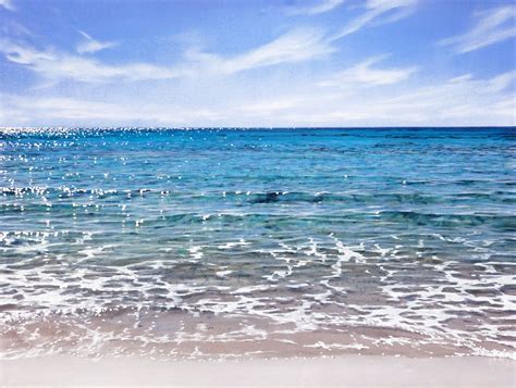 Hyper Realistic Seascape Paintings — Eleonore Bernair Seascape