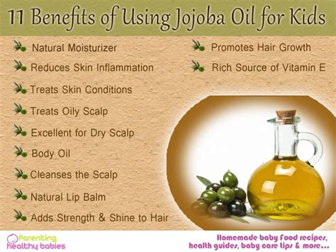 But there's more jojoba oil can do for your hair and it's not just limited to hair loss. 11 Benefits of Using Jojoba Oil for Kids